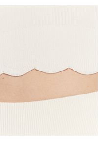 Guess Top Ada W3GZ00 Z2Z80 Écru Regular Fit. Materiał: wiskoza, syntetyk #5