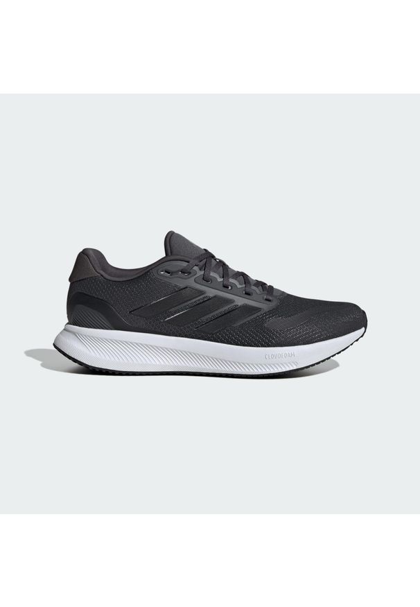 Buty damskie do biegania Adidas RUNFALCON 5. Okazja: na co dzień. Kolor: szary, biały, wielokolorowy, czarny. Sport: turystyka piesza