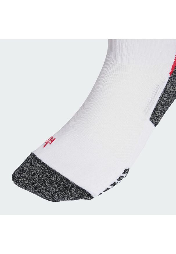 Adidas - Getry Ajax Amsterdam 25/26 Home. Kolor: biały. Sport: piłka nożna
