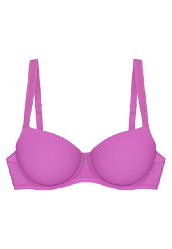 Triumph Biustonosz z fiszbiną Palina Cosmic Heartbeat 10222463 Różowy. Kolor: różowy. Materiał: syntetyk