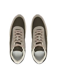 Calvin Klein Sneakersy Low Top Lace Up Repreve Mix HM0HM01714 Zielony. Kolor: zielony. Materiał: zamsz, skóra #4