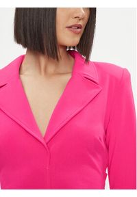 Liu Jo Sukienka codzienna CA4136 J1930 Różowy Regular Fit. Okazja: na co dzień. Kolor: różowy. Materiał: syntetyk. Typ sukienki: proste. Styl: casual #4