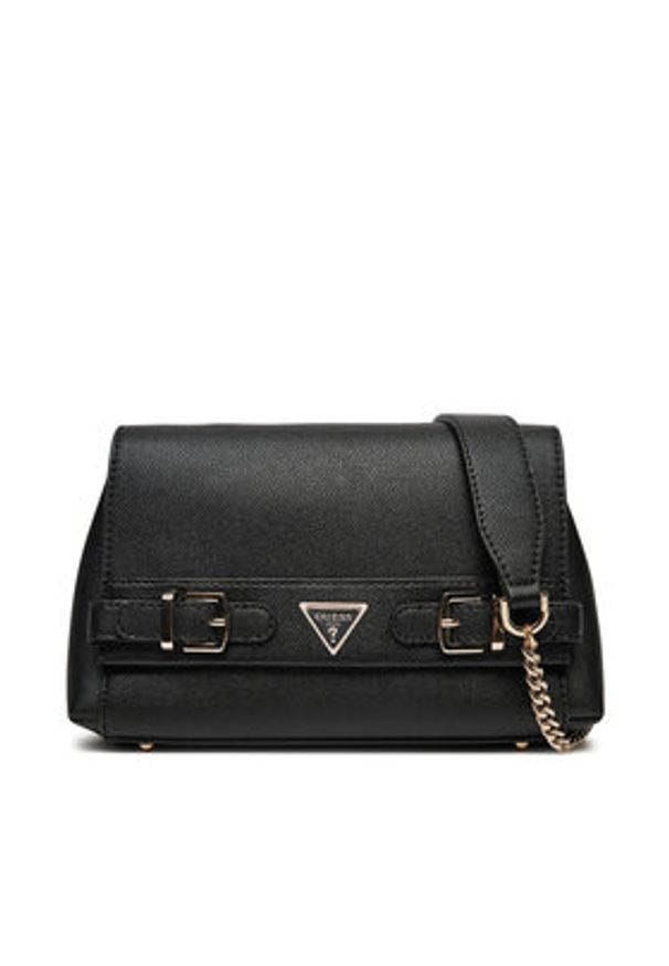 Guess Torebka HWEBG9 51121 Czarny. Kolor: czarny. Materiał: skórzane