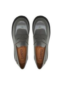 Camper Loafersy Milah K201425-020 Szary. Kolor: szary. Materiał: skóra #3