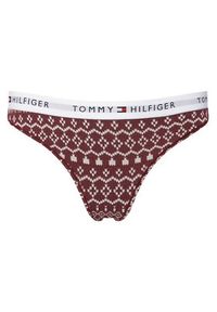 TOMMY HILFIGER - Tommy Hilfiger Komplet stringów UW0UW06134 Kolorowy. Materiał: bawełna. Wzór: kolorowy #2