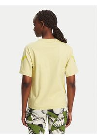 Adidas - adidas T-Shirt Z.N.E. JC5400 Żółty Regular Fit. Kolor: żółty. Materiał: bawełna