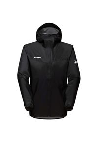Kurtka hardshell męska Mammut Kento Light HS. Kolor: czarny. Materiał: poliester
