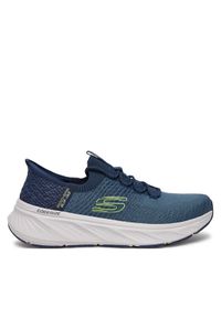 skechers - Skechers Sneakersy 232932/NVLM Granatowy. Kolor: niebieski. Materiał: materiał #1