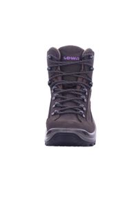 Buty trekkingowe damskie Lowa Renegade Gtx Mid. Wysokość cholewki: za kostkę. Zapięcie: sznurówki. Kolor: czarny, szary. Materiał: materiał, syntetyk. Szerokość cholewki: normalna