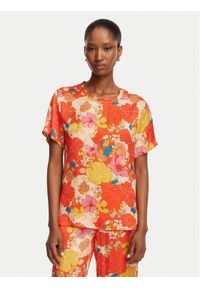 Liu Jo T-Shirt WA6512 T473A Czerwony Regular Fit. Kolor: czerwony. Materiał: wiskoza #1