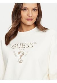 Guess Bluza V5RQ12 KC3D2 Écru Regular Fit. Materiał: bawełna