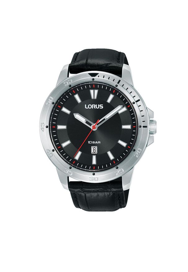 Zegarek Lorus RH919PX9 Black/Silver. Kolor: czarny