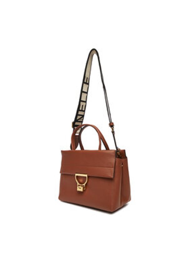 Coccinelle Torebka ND8 Arlettis Signature E1 ND8 18 01 01 Brązowy. Kolor: brązowy. Materiał: skórzane