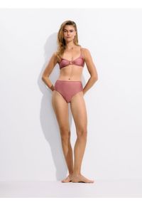Reserved - Dół od bikini - brudny róż. Kolor: różowy. Materiał: materiał