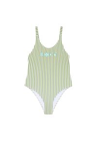 Roxy - Jednoczęściowy strój kąpielowy dla Dziewczynki BICO ACTIVE Zielony. Kolor: zielony. Materiał: poliester, elastan, tkanina #1