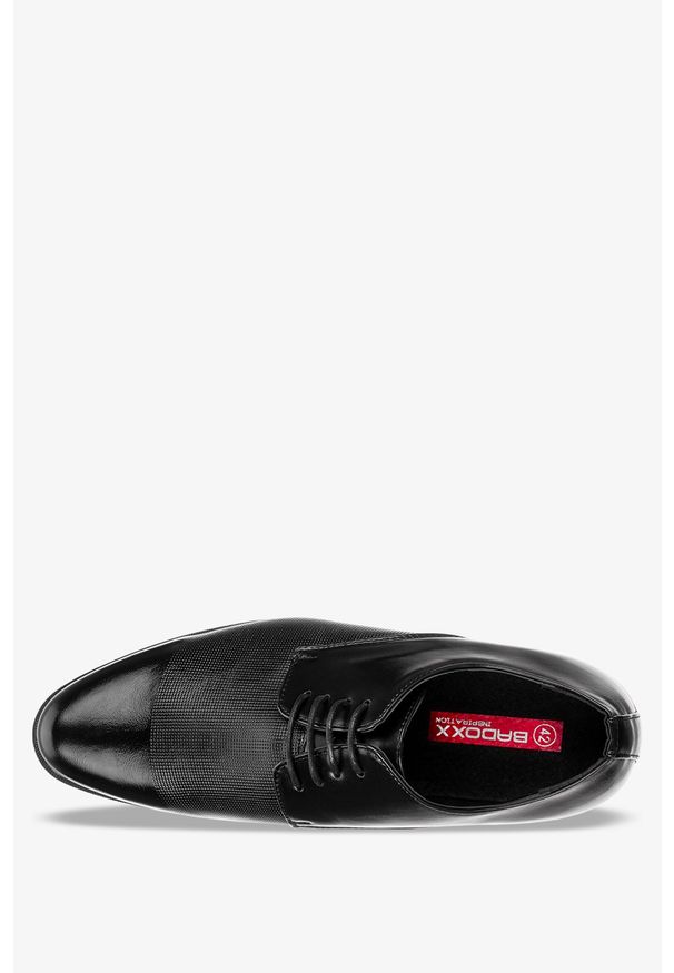 Casu - Czarne buty wizytowe sznurowane casu mxc410. Kolor: czarny. Styl: wizytowy