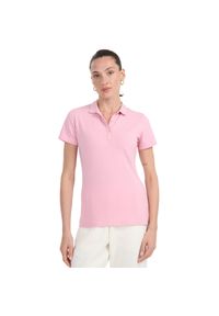 4f - Koszulka damska polo 4F F365 jasny róż 4FWMM00TPTSF365 56S ROZMIAR 2XL. Okazja: do pracy. Typ kołnierza: polo. Kolor: różowy #1