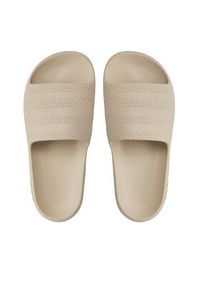 Adidas - adidas Klapki Adilette Ayoon Slides GX7064 Beżowy. Kolor: beżowy. Materiał: syntetyk