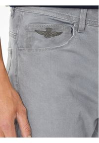 Aeronautica Militare Jeansy 241PJ198CT3285 Szary Regular Fit. Kolor: szary #4