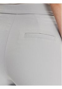 Maryley Spodnie materiałowe 24EB587/43LU Szary Wide Leg. Kolor: szary. Materiał: syntetyk