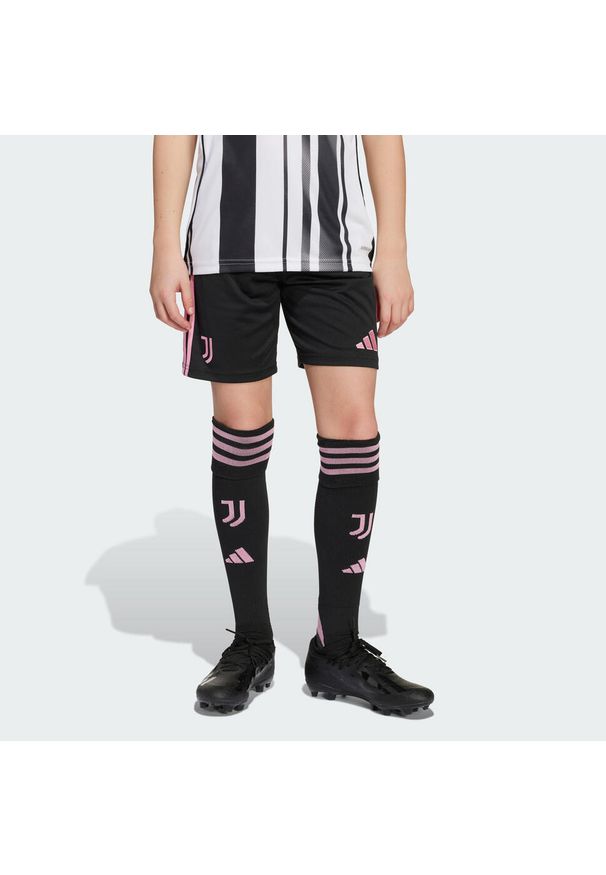 Adidas - Szorty Juventus 25/26 Home Kids. Kolor: czarny. Sport: piłka nożna