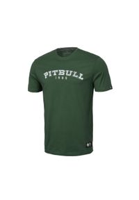 PITBULL - Koszulka bawełniana sportowa t-shirt dla dorosłych Born In 1989. Kolor: zielony, wielokolorowy, szary. Materiał: bawełna #1