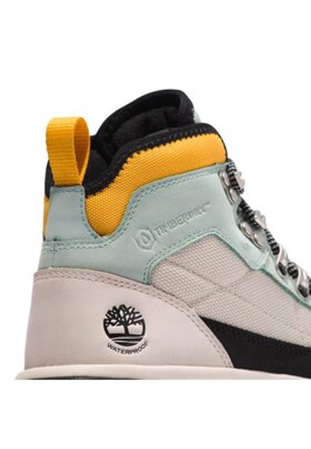 Timberland Sneakersy Gs Motion6 Mid F/L Wp TB0A2MXHEA21 Szary. Kolor: szary. Materiał: skóra, nubuk