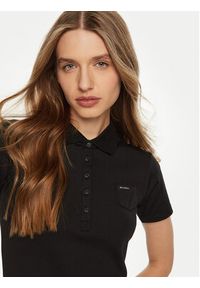 Guess Polo W5RP4 7KARS2 Czarny Regular Fit. Typ kołnierza: polo. Kolor: czarny. Materiał: bawełna #5