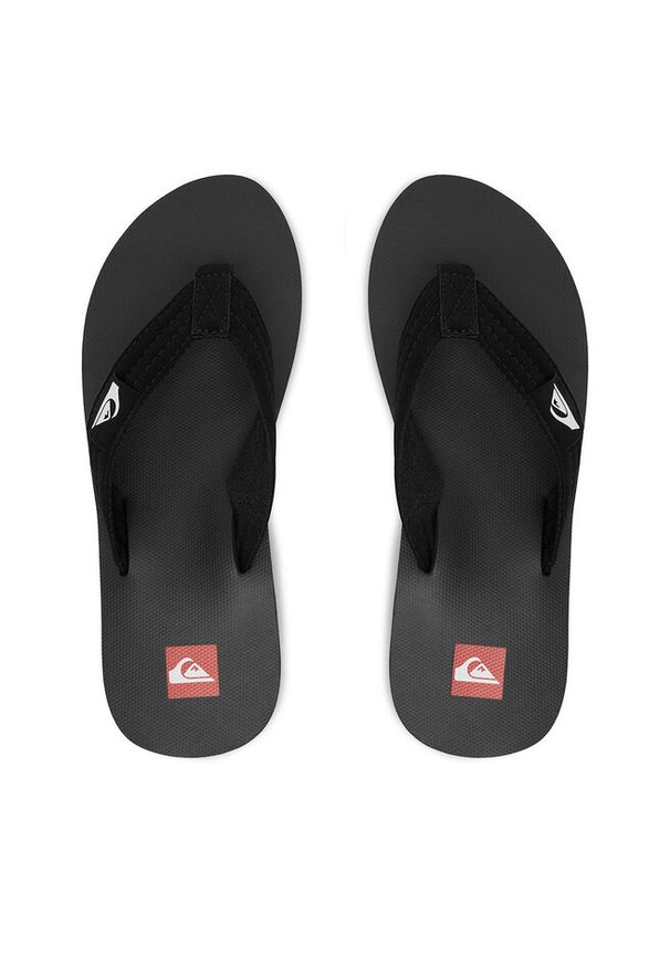 Japonki Quiksilver. Kolor: czarny