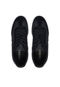 Guess Sneakersy FLTJAC LEA12 Czarny. Kolor: czarny. Materiał: zamsz, skóra #6