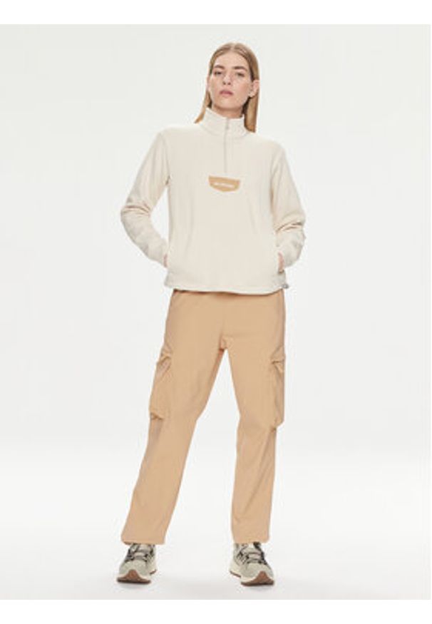 columbia - Columbia Bluza Lodge™ 2073531 Écru Relaxed Fit. Materiał: syntetyk, bawełna