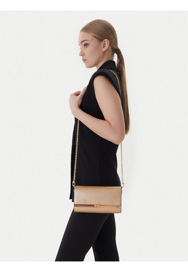 MICHAEL Michael Kors Torebka Mona 30H3G8OC3M Złoty. Kolor: złoty. Materiał: skórzane