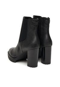 Lauren Ralph Lauren - LAUREN RALPH LAUREN Botki Layne Bo Bte 802974391001 Czarny. Kolor: czarny. Materiał: skóra #5