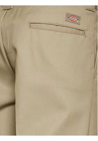 Dickies Spodnie materiałowe Work DK0A4XK9KHK Beżowy Slim Fit. Kolor: beżowy. Materiał: bawełna