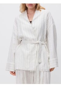 Reserved - Marynarka z lnem - wielobarwny. Materiał: len #1