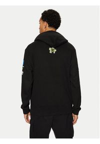 DC Bluza Racing ADYSF03130 Czarny Standard Fit. Kolor: czarny. Materiał: bawełna #4