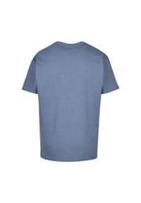 BUILD YOUR BRAND - Ponadwymiarowa Koszulka Dla Dorosłych Unisex Heavyweight. Kolor: niebieski