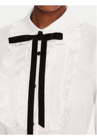 Luisa Spagnoli Koszula Luli 542457 Biały Regular Fit. Kolor: biały. Materiał: bawełna #2