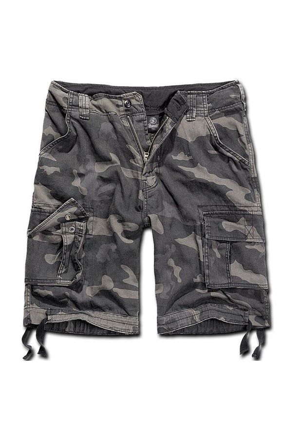 Szorty bushcraft męskie Brandit Urban Legend Vintage Dark Camo. Kolor: zielony, szary, brązowy, wielokolorowy. Długość: krótkie. Sezon: lato
