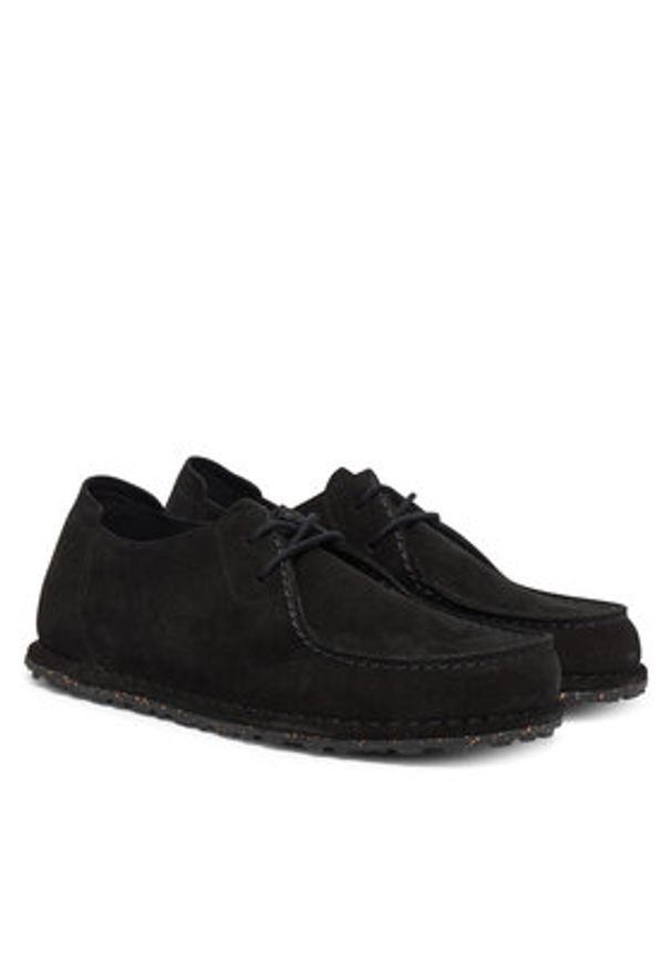 Birkenstock Półbuty Utti Lace 1028597 Czarny. Kolor: czarny. Materiał: zamsz, skóra