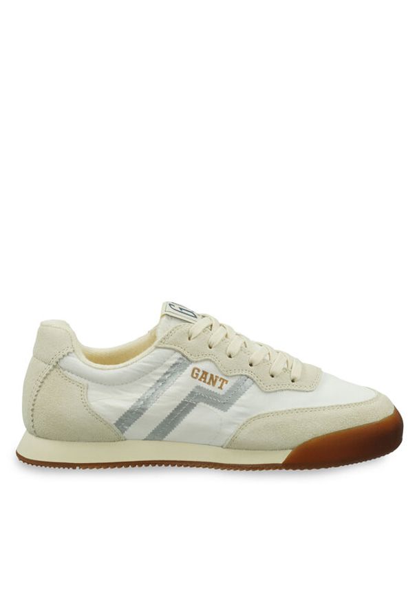 GANT - Gant Sneakersy 30533846 Biały. Kolor: biały. Materiał: skóra, zamsz