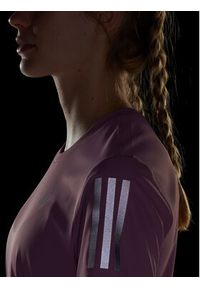 Adidas - adidas Koszulka techniczna Own the Run IL4127 Różowy Regular Fit. Kolor: różowy. Materiał: syntetyk. Sport: bieganie #4