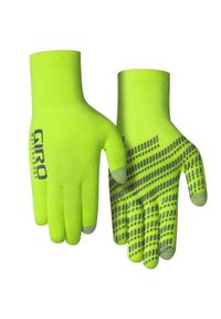 GIRO - Rękawiczki rowerowe unisex Giro Ga Xnetic H20. Kolor: zielony. Materiał: włókno, nylon, poliester