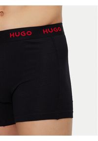 Hugo - HUGO Komplet 3 par bokserek 50532559 Czarny. Kolor: czarny. Materiał: bawełna