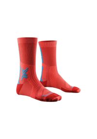 X-Socks - Skarpety rowerowe męskie Bike Perform Crew. Kolor: czerwony. Sport: outdoor