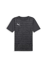 Puma - Męska koszulka z grafiką individualRISE PUMA Asphalt Gray. Kolor: szary. Sport: piłka nożna #1