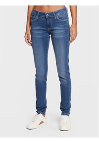 Pepe Jeans Jeansy Soho PL204174 Niebieski Skinny Fit. Kolor: niebieski