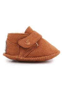 Bearpaw - Buciki niemowlęce BearPaw Jr Skylar 2071L brązowe. Kolor: brązowy. Materiał: materiał, futro. Szerokość cholewki: normalna. Styl: młodzieżowy #7