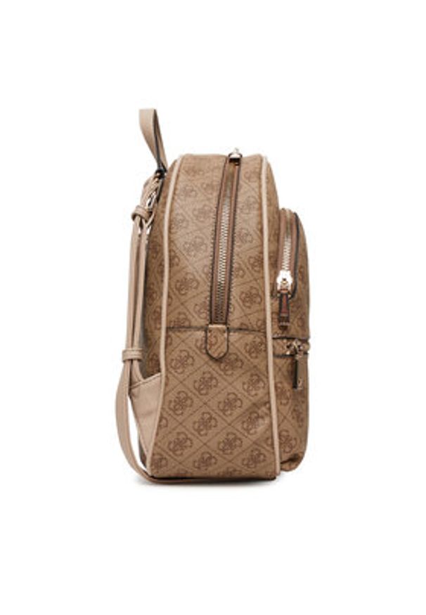Guess Plecak Manhattan II HWSG71 18330 Brązowy. Kolor: brązowy. Materiał: skóra