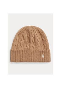 Czapka Polo Ralph Lauren. Kolor: beżowy #1